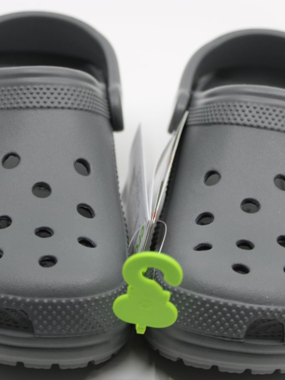 Crocs NWT Junior Rubber Sandals SZ 5 Gray Watter Summer